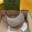 Gucci Half Moon Mini Bag in GG Supreme with Interlocking G