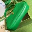 Gucci Aphrodite Small Shoulder Bag in Green Leather