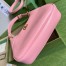 Gucci Aphrodite Small Shoulder Bag in Pink Leather