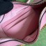 Gucci Aphrodite Small Shoulder Bag in Pink Leather