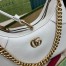 Gucci Aphrodite Small Shoulder Bag in White Leather