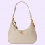 Gucci Aphrodite Small Shoulder Bag in White Leather