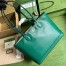 Gucci Ophidia Medium Tote Bag in Green Leather
