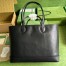 Gucci Ophidia Medium Tote Bag in Black Calfskin