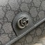 Gucci Ophidia GG Small Belt Bag In Grey GG Supreme Canvas