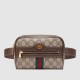Gucci Ophidia Small Belt Bag in Beige GG Supreme Canvas