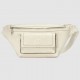 Gucci Belt Bag in White GG Embossed Perforated Leather